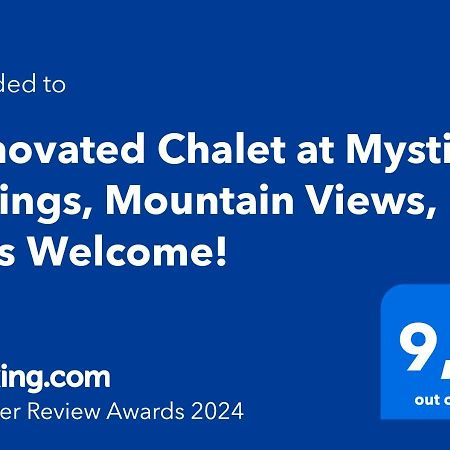 Renovated Chalet At Mystic Springs, Mountain Views, Pets Welcome! Canmore Exterior photo